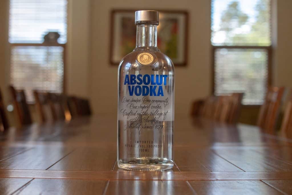 Image d'une bouteille de vodka