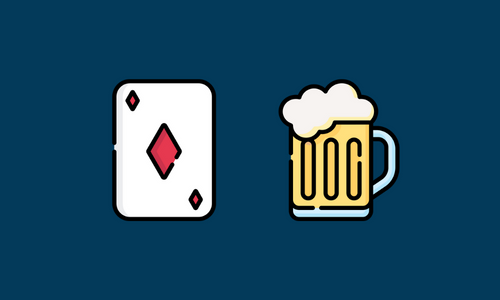 Matériel nécessaire : jeu de cartes et alcool